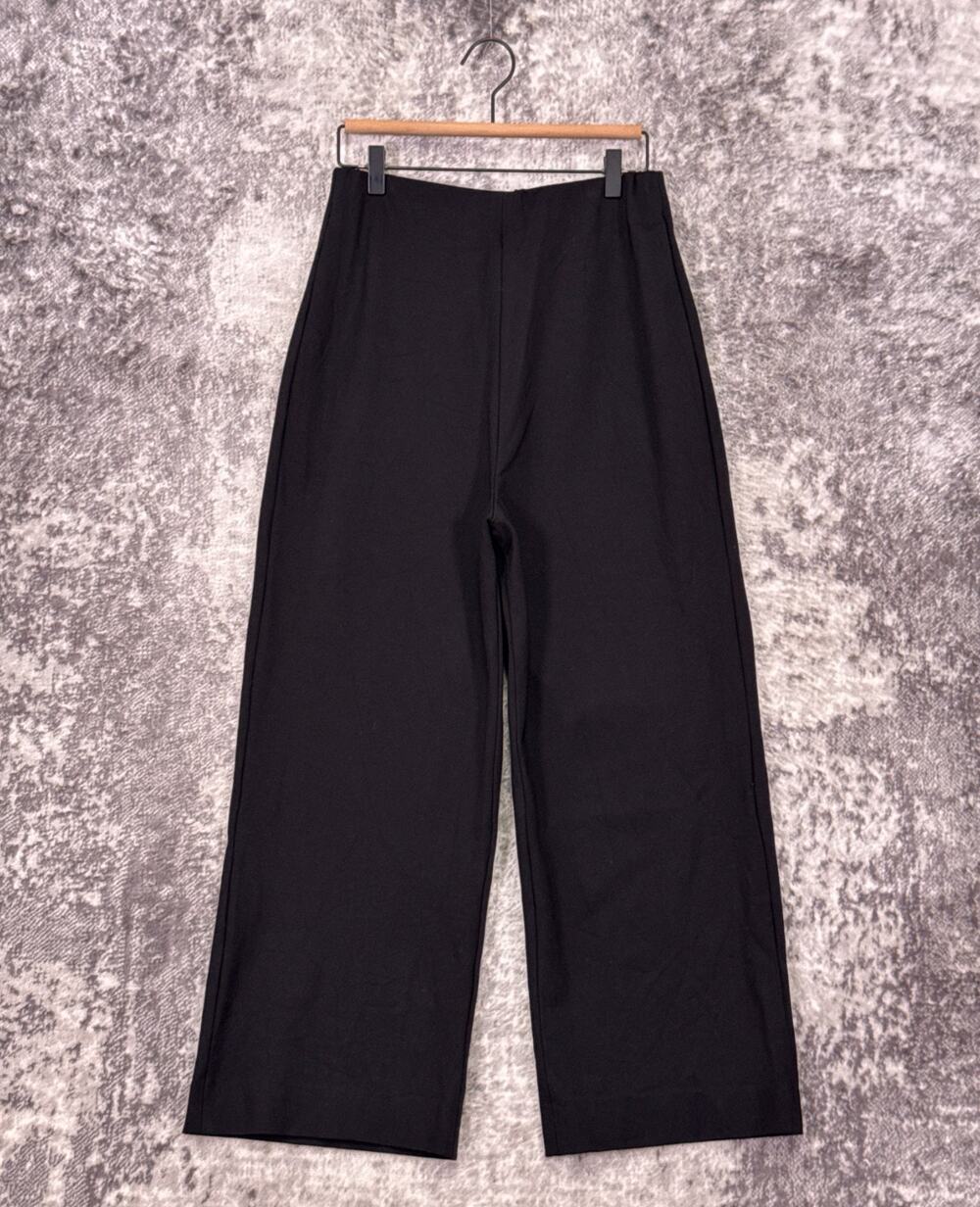 Roucha Wide Crop Trouser Pants Size B / Small Medium Womens Black